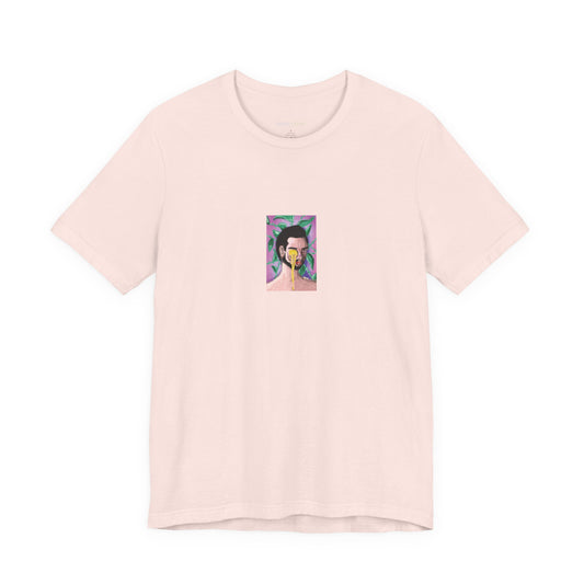 Miele | Abstract Portrait Tee — Colorful Surreal Face Graphic T-Shirt | Oscar Bayazit