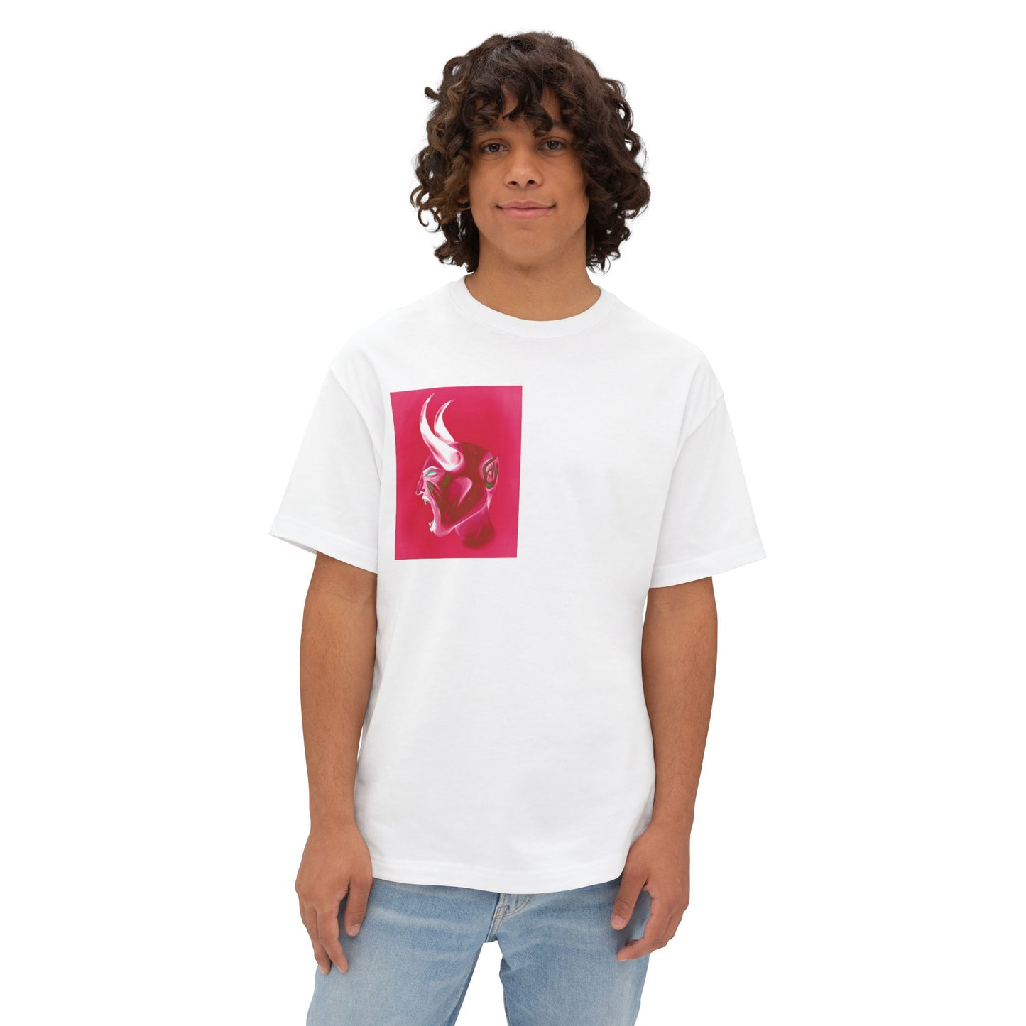 Unisex Oversized Boxy Tee | The Scream of Seth
