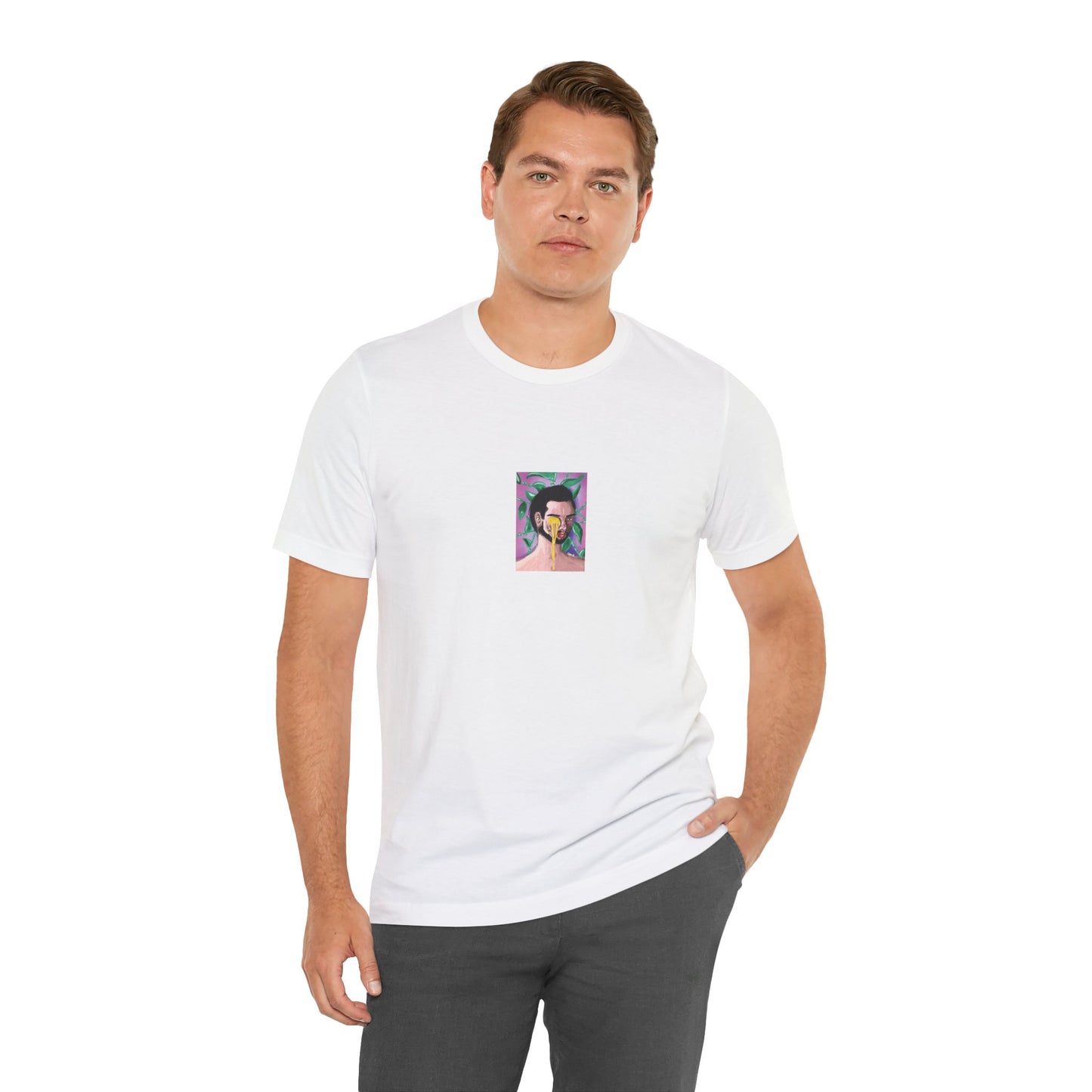 Miele | Abstract Portrait Tee — Colorful Surreal Face Graphic T-Shirt | Oscar Bayazit