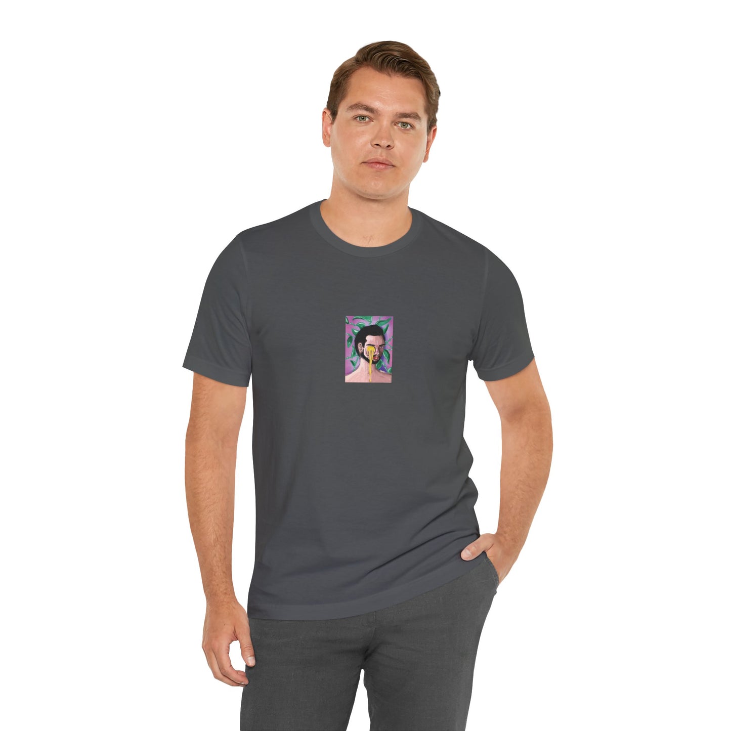Miele | Abstract Portrait Tee — Colorful Surreal Face Graphic T-Shirt | Oscar Bayazit