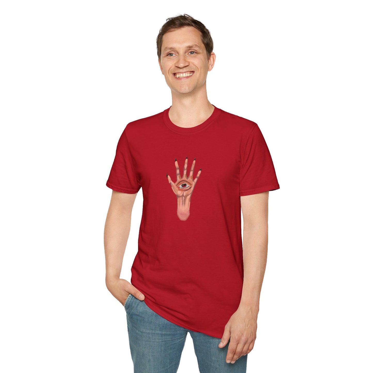 Unisex Softstyle T-Shirt | The All Seeing Touch