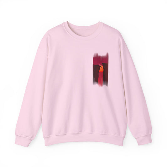 Falling | Bold Artistic Crewneck Sweatshirt | Unisex Fashion | Cozy Wear for Everyday Life, Gifts, Art Lovers, Casual Style