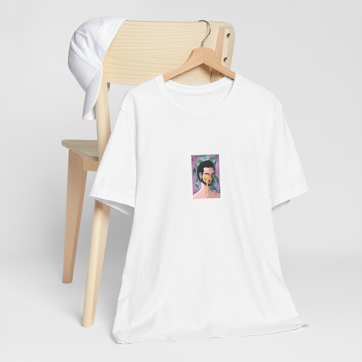 Miele | Abstract Portrait Tee — Colorful Surreal Face Graphic T-Shirt | Oscar Bayazit