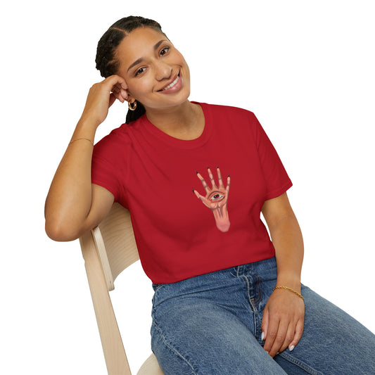 Unisex Softstyle T-Shirt | The All Seeing Touch