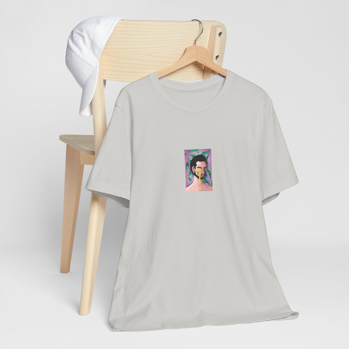Miele | Abstract Portrait Tee — Colorful Surreal Face Graphic T-Shirt | Oscar Bayazit