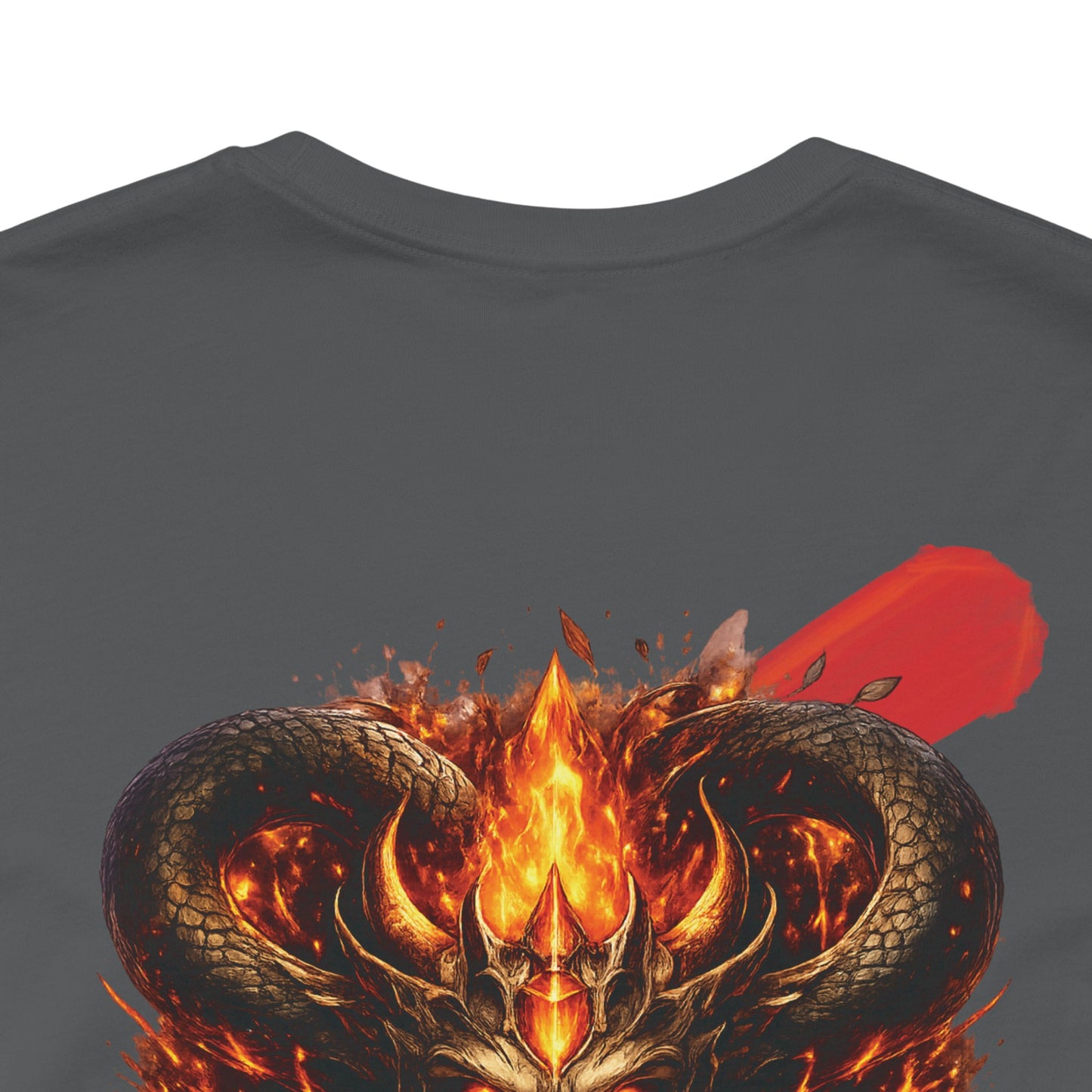 Soul of Fire | Demonic Flame Skull Tee — Gothic Metal Band-Style Graphic T-Shirt | Oscar Bayazit