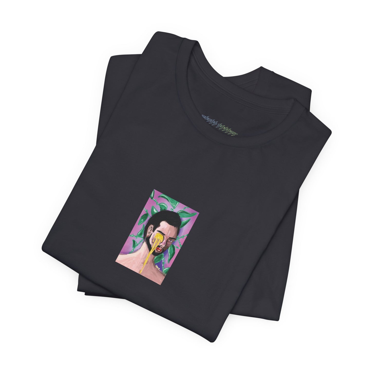 Miele | Abstract Portrait Tee — Colorful Surreal Face Graphic T-Shirt | Oscar Bayazit