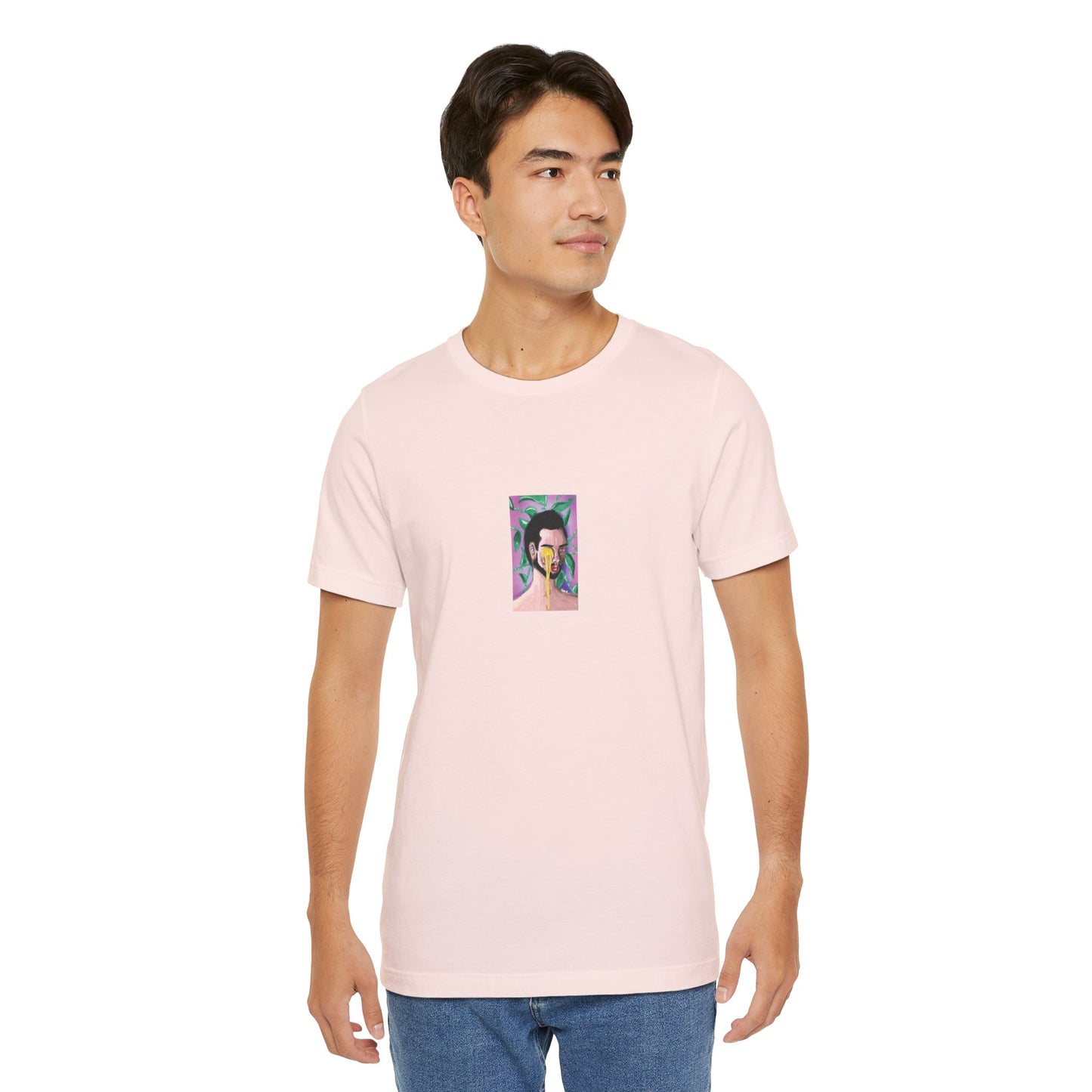 Miele | Abstract Portrait Tee — Colorful Surreal Face Graphic T-Shirt | Oscar Bayazit