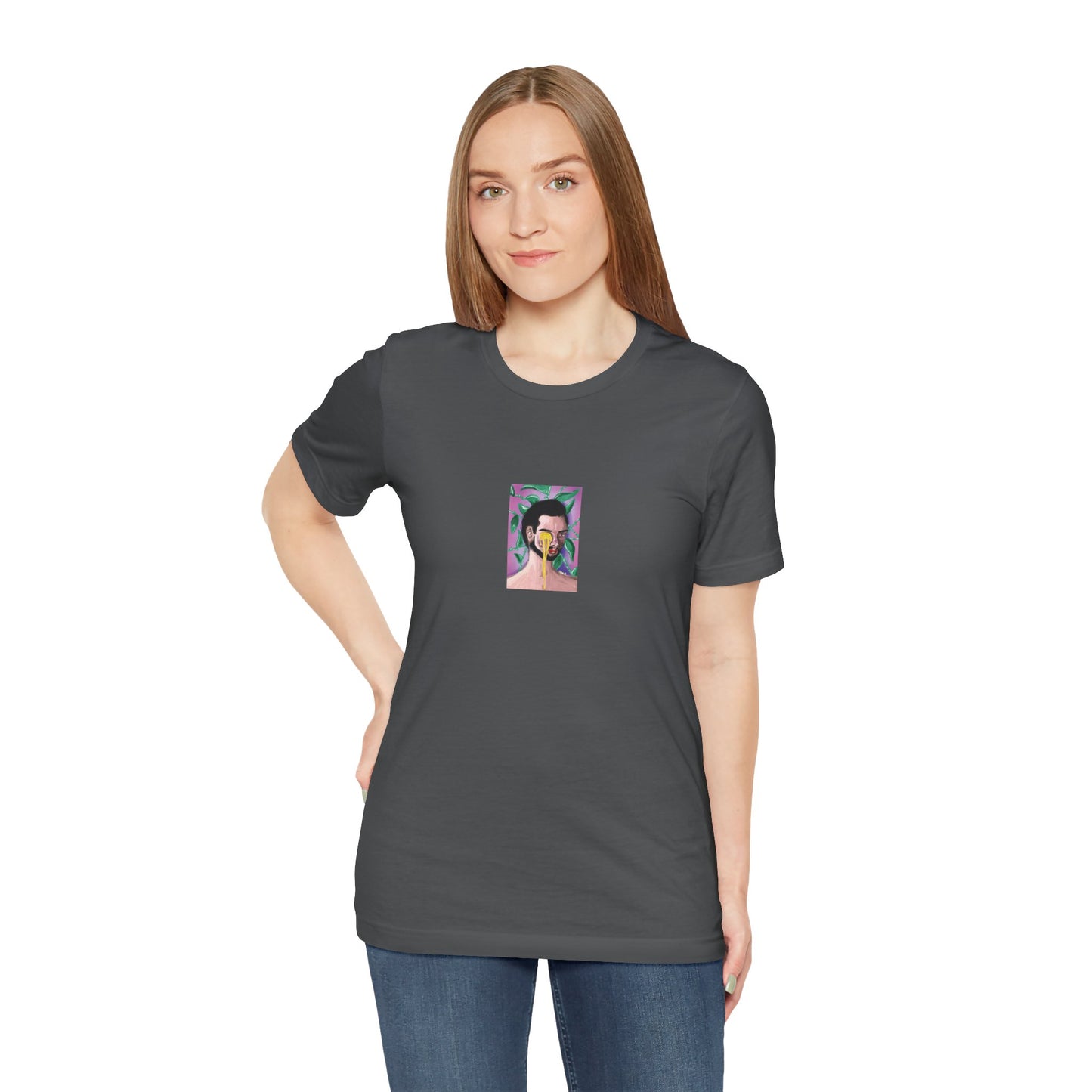 Miele | Abstract Portrait Tee — Colorful Surreal Face Graphic T-Shirt | Oscar Bayazit