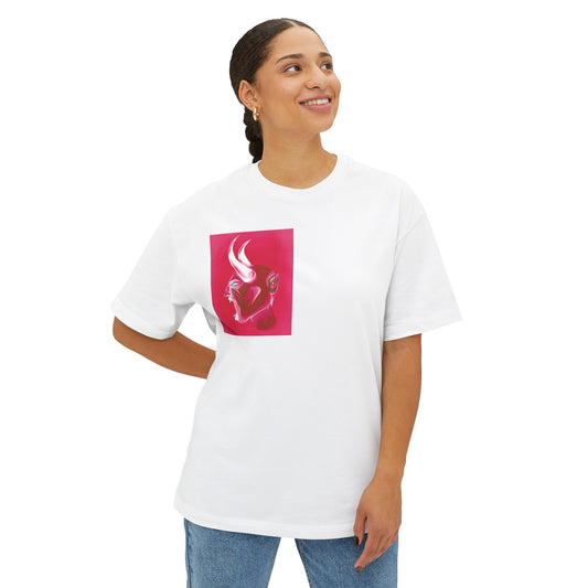 Unisex Oversized Boxy Tee | The Scream of Seth