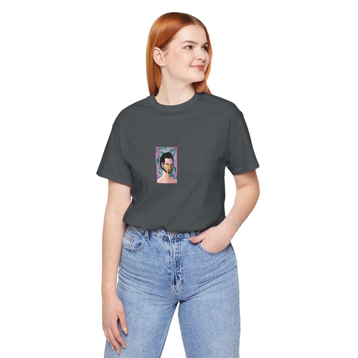 Miele | Abstract Portrait Tee — Colorful Surreal Face Graphic T-Shirt | Oscar Bayazit