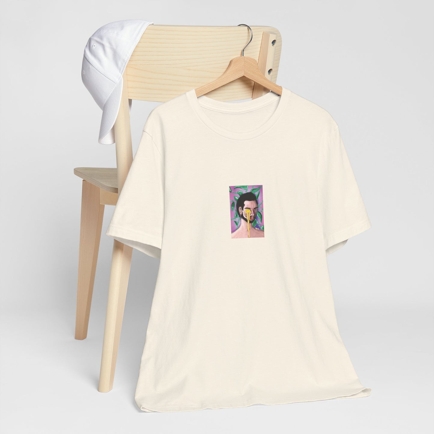 Miele | Abstract Portrait Tee — Colorful Surreal Face Graphic T-Shirt | Oscar Bayazit