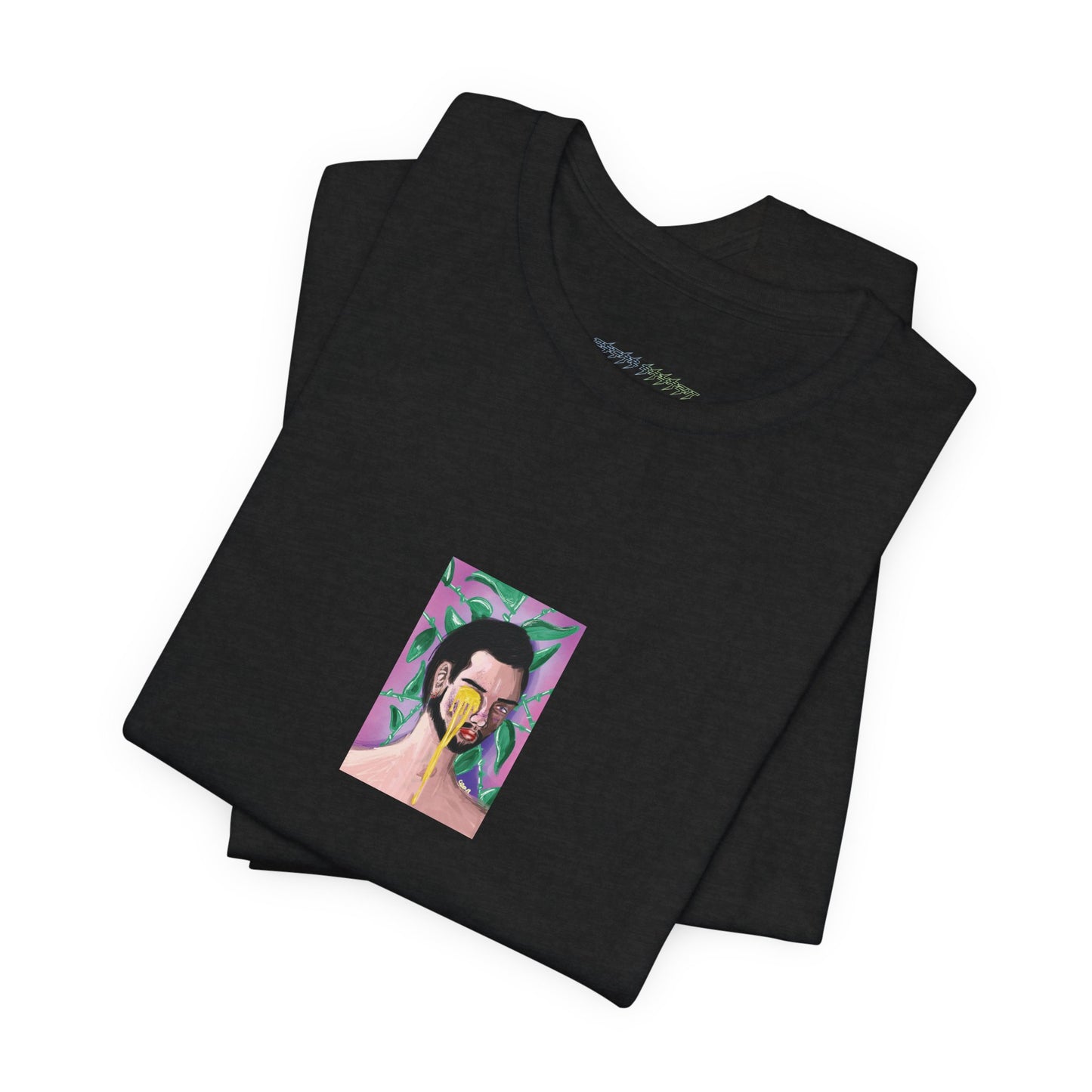 Miele | Abstract Portrait Tee — Colorful Surreal Face Graphic T-Shirt | Oscar Bayazit