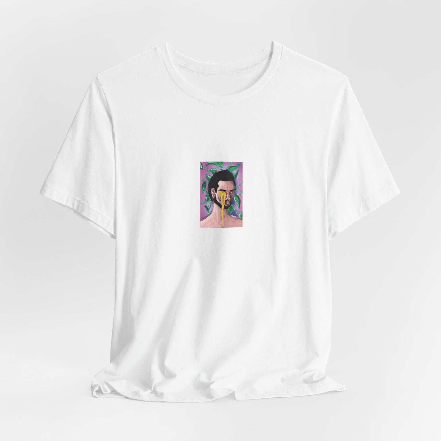 Miele | Abstract Portrait Tee — Colorful Surreal Face Graphic T-Shirt | Oscar Bayazit