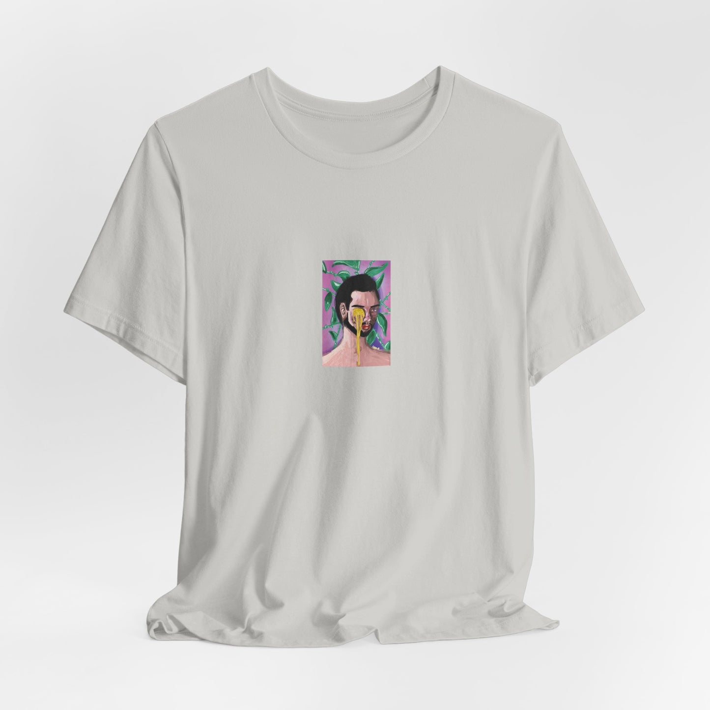 Miele | Abstract Portrait Tee — Colorful Surreal Face Graphic T-Shirt | Oscar Bayazit