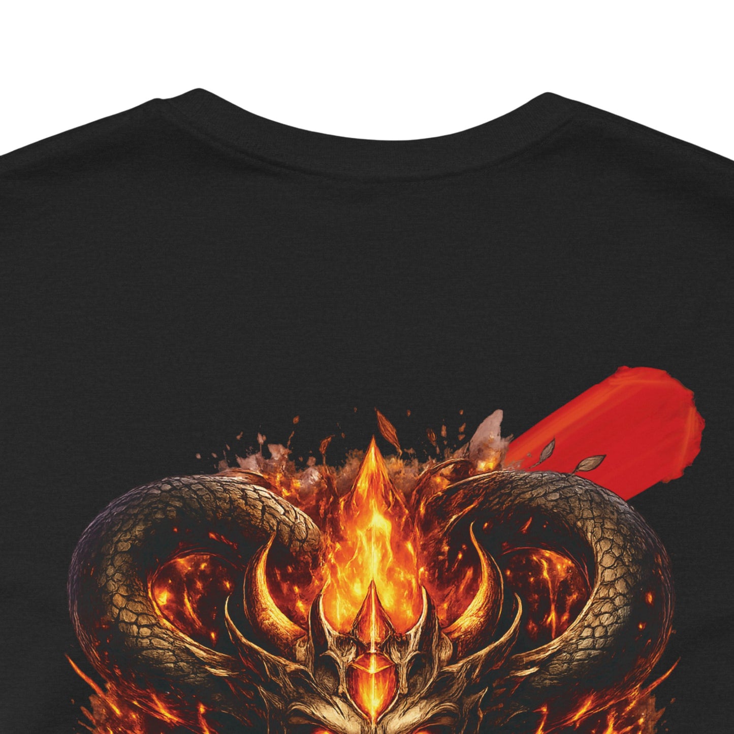 Soul of Fire | Demonic Flame Skull Tee — Gothic Metal Band-Style Graphic T-Shirt | Oscar Bayazit