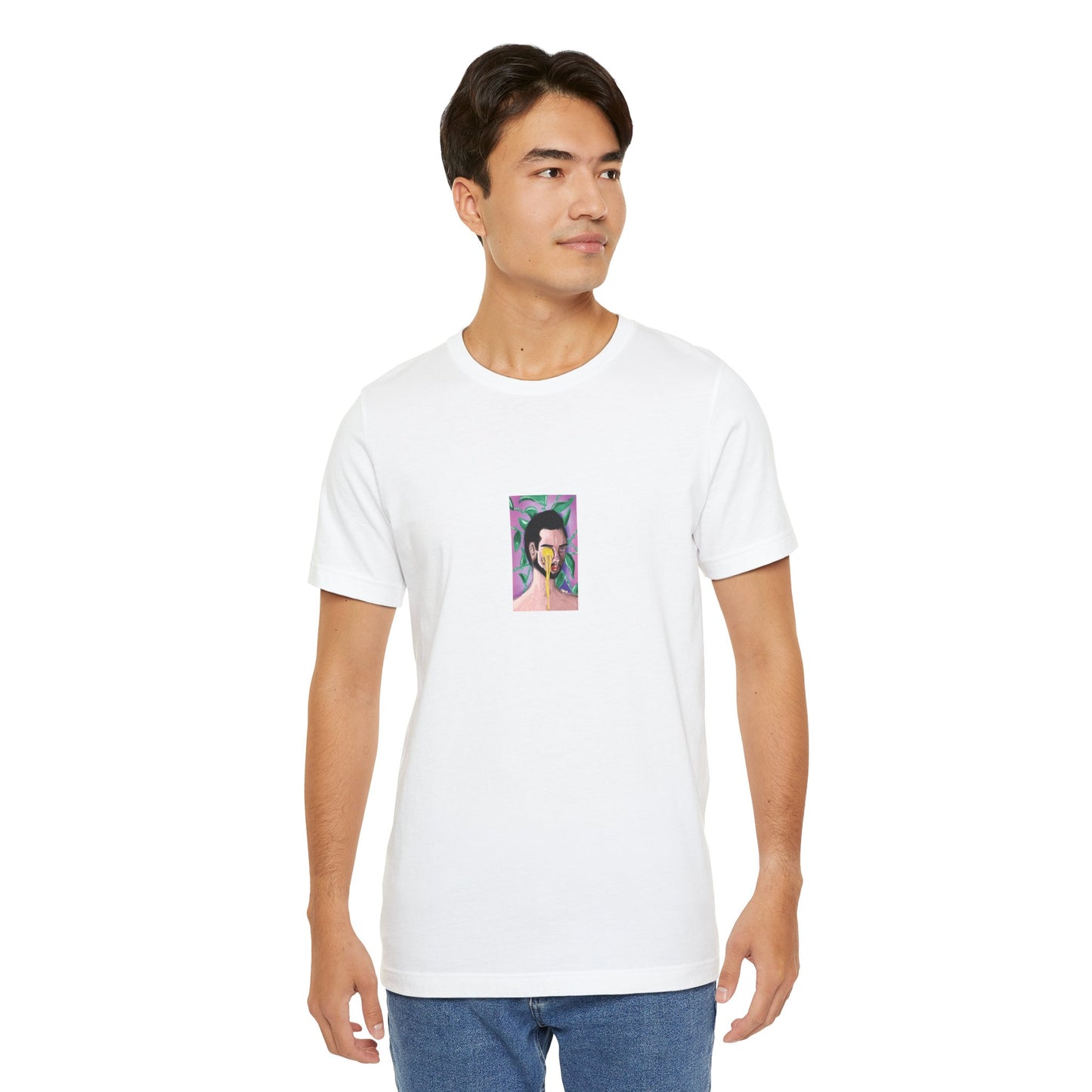 Miele | Abstract Portrait Tee — Colorful Surreal Face Graphic T-Shirt | Oscar Bayazit