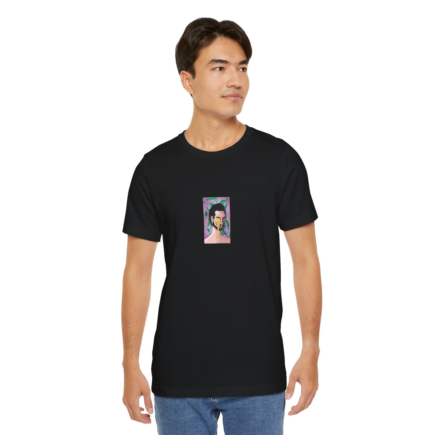 Miele | Abstract Portrait Tee — Colorful Surreal Face Graphic T-Shirt | Oscar Bayazit