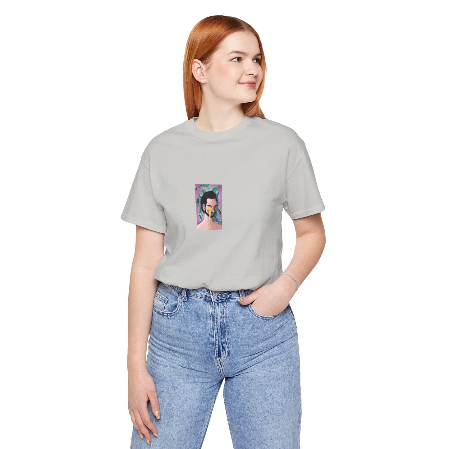 Miele | Abstract Portrait Tee — Colorful Surreal Face Graphic T-Shirt | Oscar Bayazit