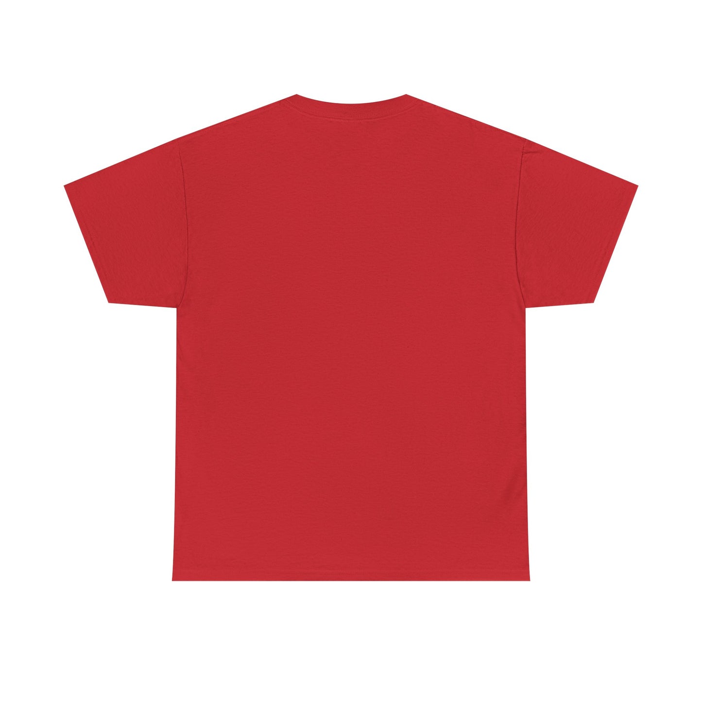 Vista 2018 | Abstract Face T-Shirt — Red, Blue & Orange Cloud Paint Graphic Tee | Oscar Bayazit