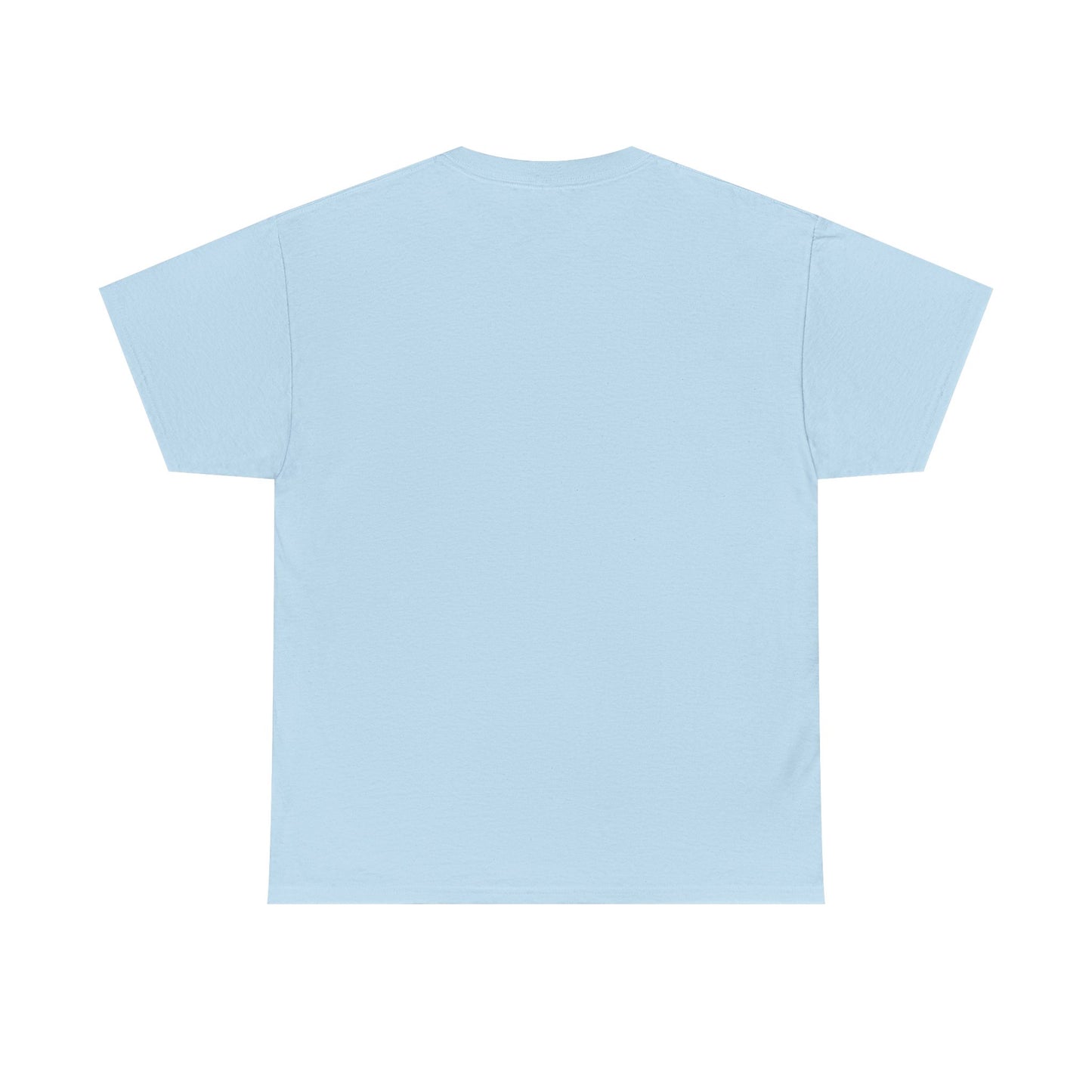 Vista 2018 | Abstract Face T-Shirt — Red, Blue & Orange Cloud Paint Graphic Tee | Oscar Bayazit