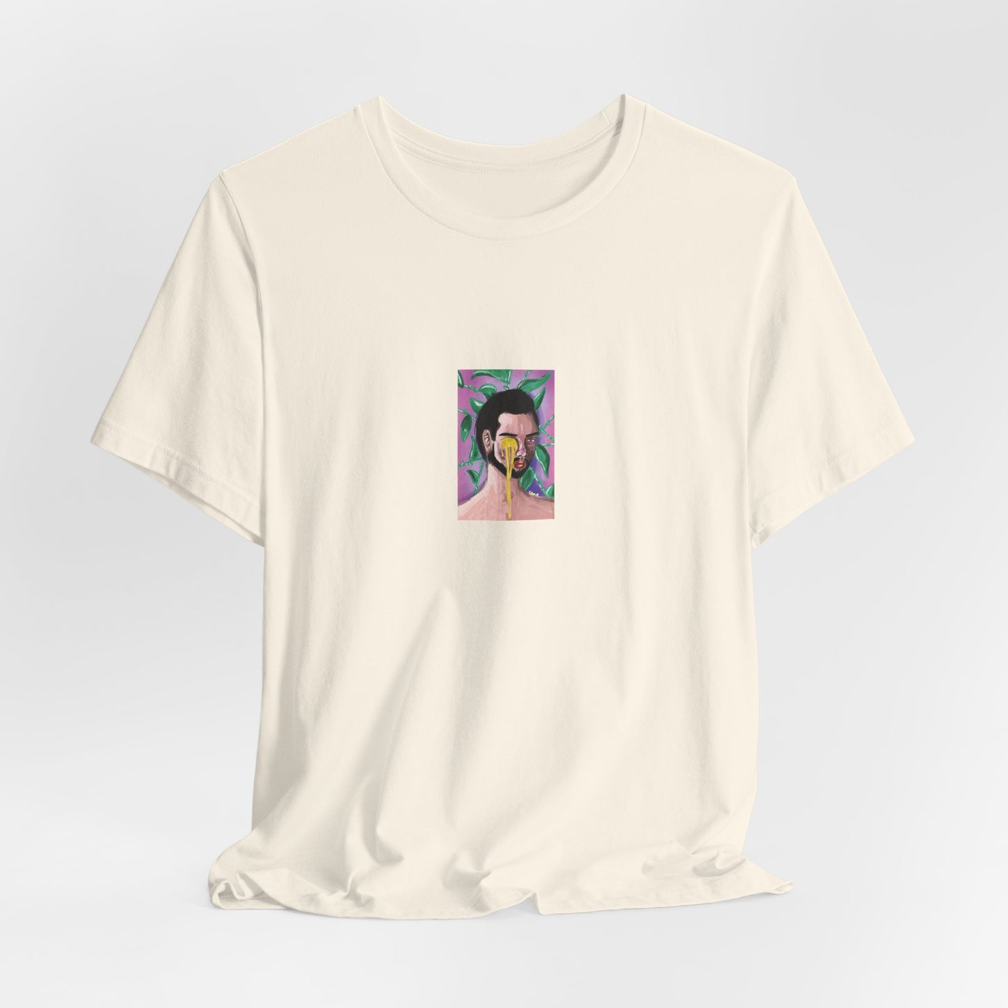 Miele | Abstract Portrait Tee — Colorful Surreal Face Graphic T-Shirt | Oscar Bayazit