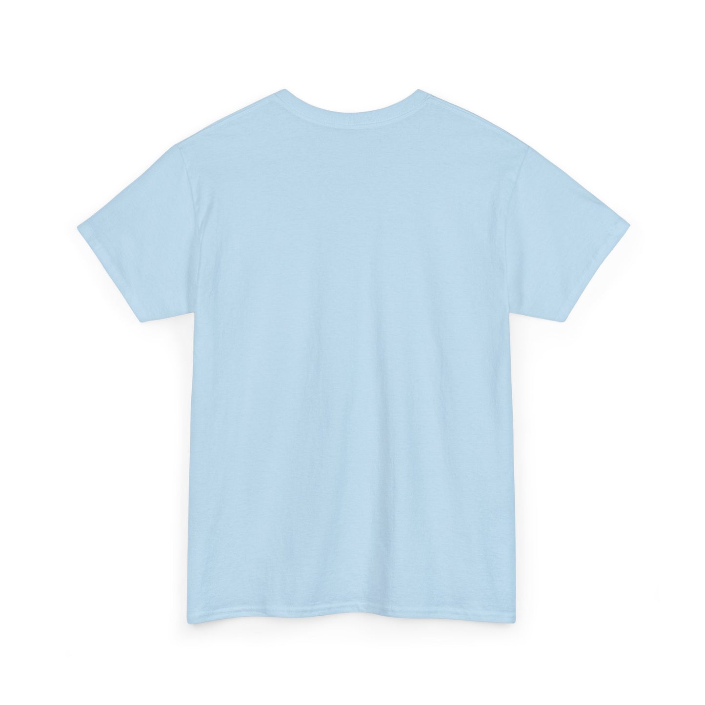 Vista 2018 | Abstract Face T-Shirt — Red, Blue & Orange Cloud Paint Graphic Tee | Oscar Bayazit