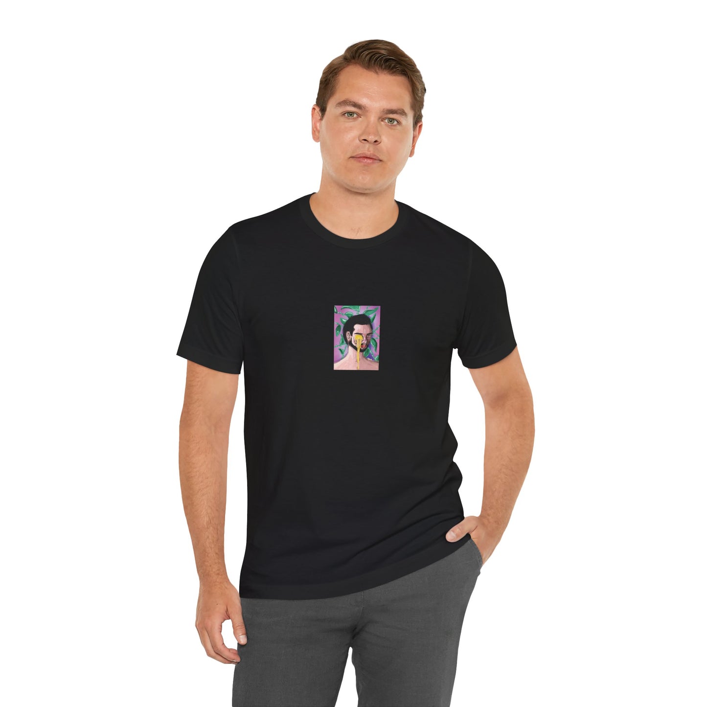 Miele | Abstract Portrait Tee — Colorful Surreal Face Graphic T-Shirt | Oscar Bayazit