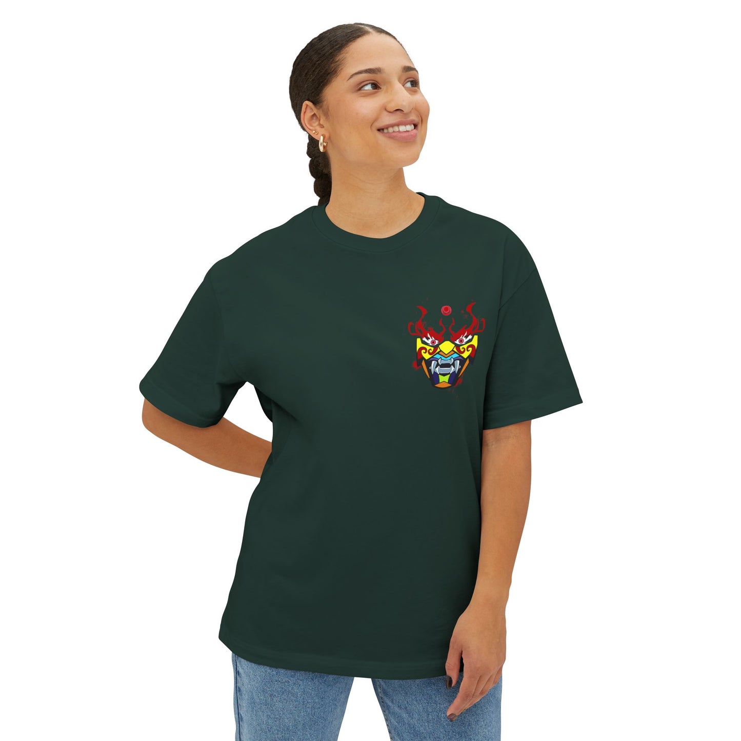 Unisex Oversized Boxy Tee | Circus - Carnival of Dread