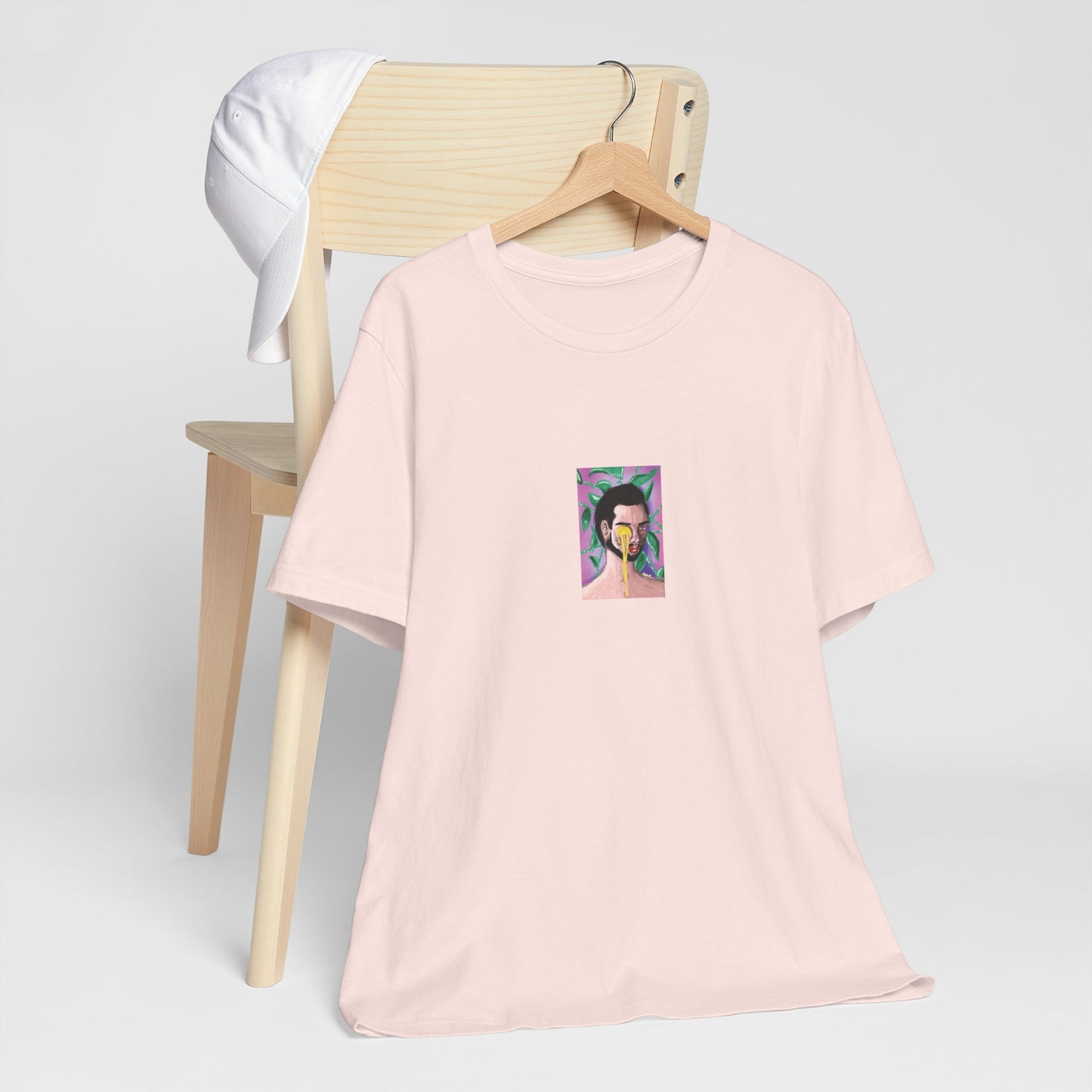 Miele | Abstract Portrait Tee — Colorful Surreal Face Graphic T-Shirt | Oscar Bayazit
