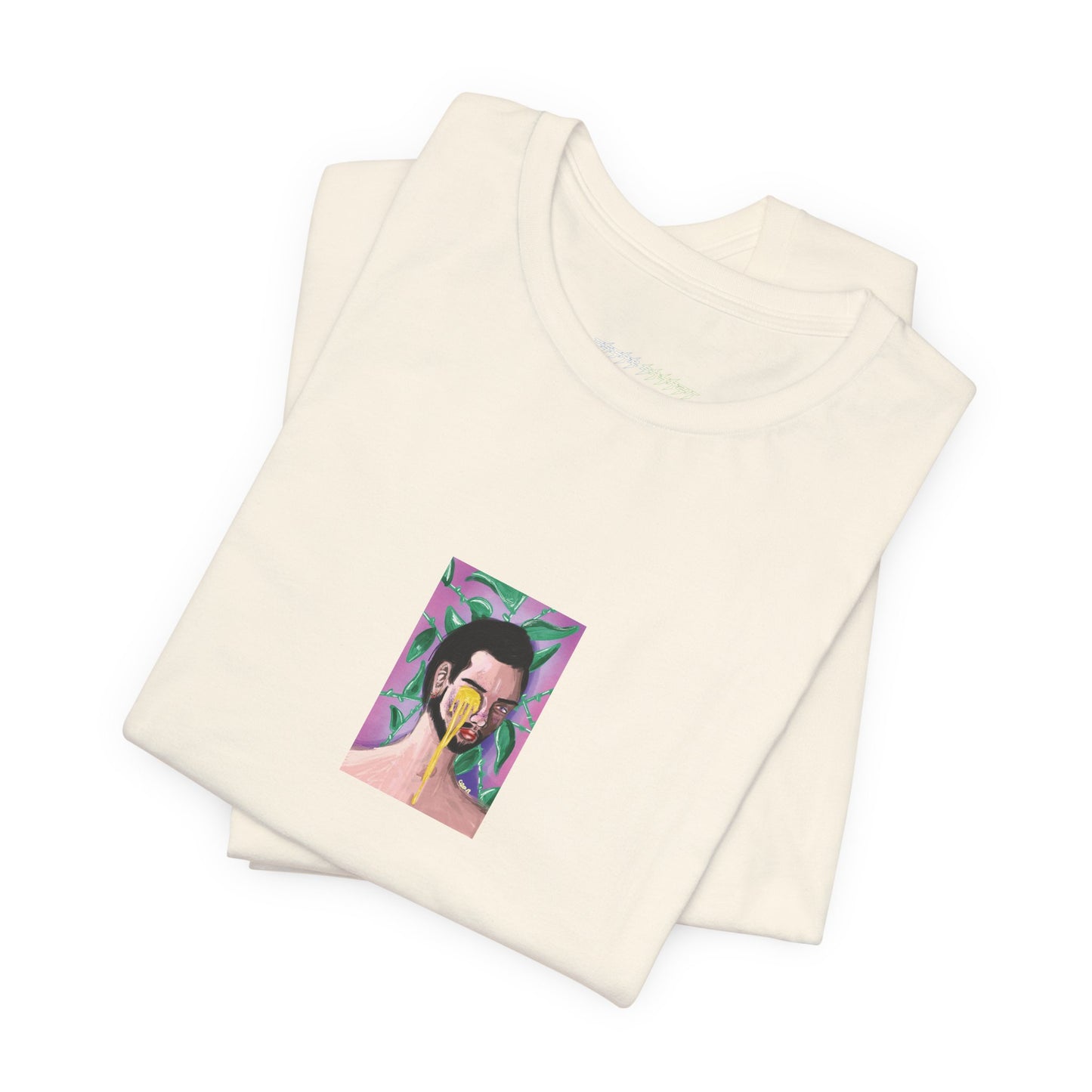 Miele | Abstract Portrait Tee — Colorful Surreal Face Graphic T-Shirt | Oscar Bayazit