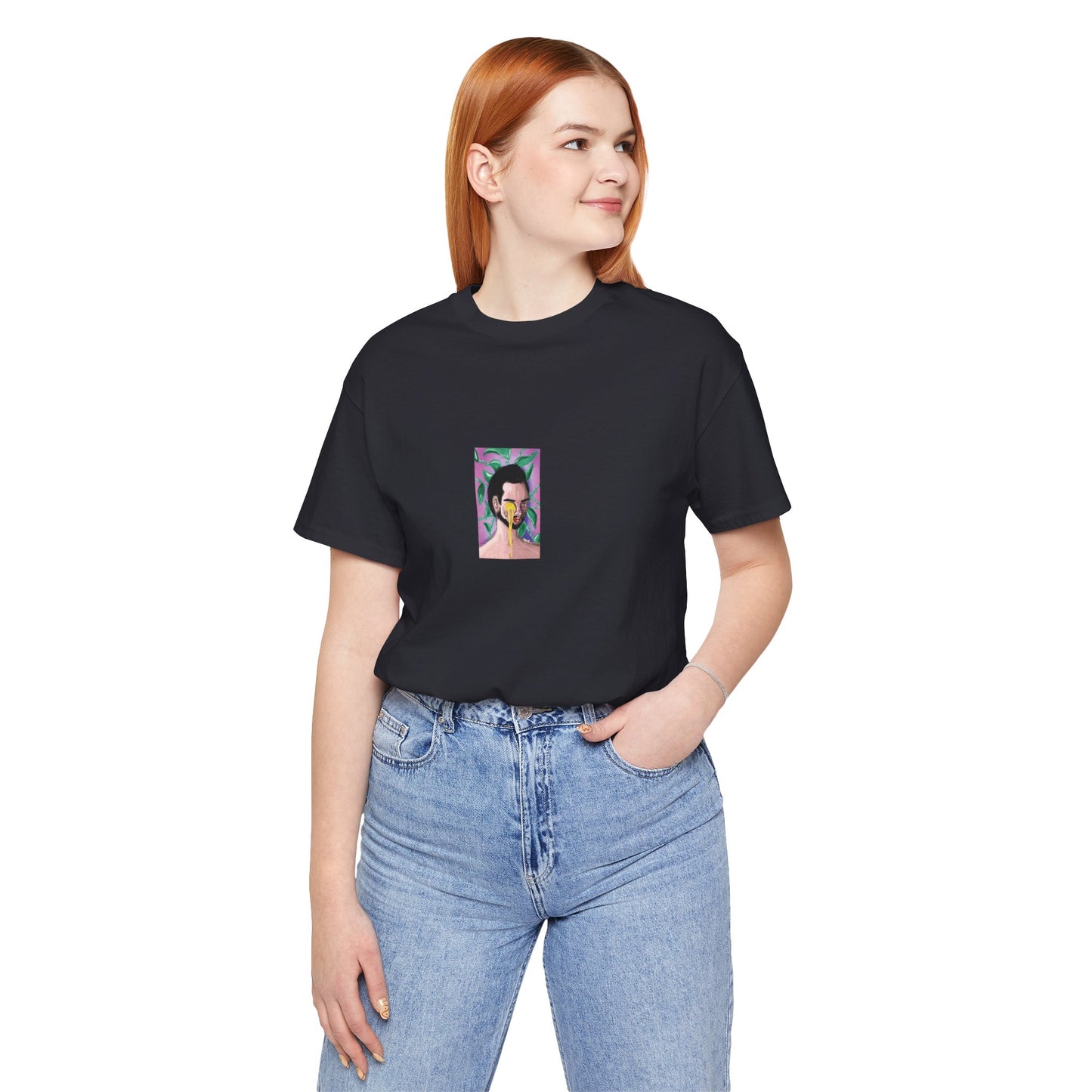 Miele | Abstract Portrait Tee — Colorful Surreal Face Graphic T-Shirt | Oscar Bayazit