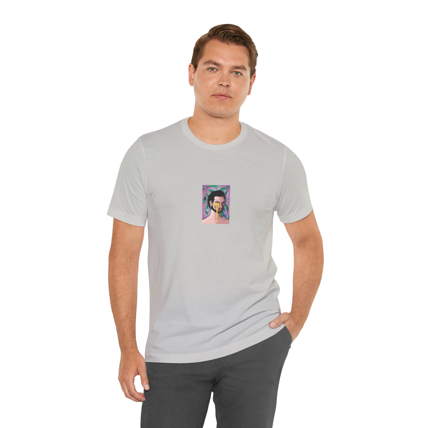 Miele | Abstract Portrait Tee — Colorful Surreal Face Graphic T-Shirt | Oscar Bayazit