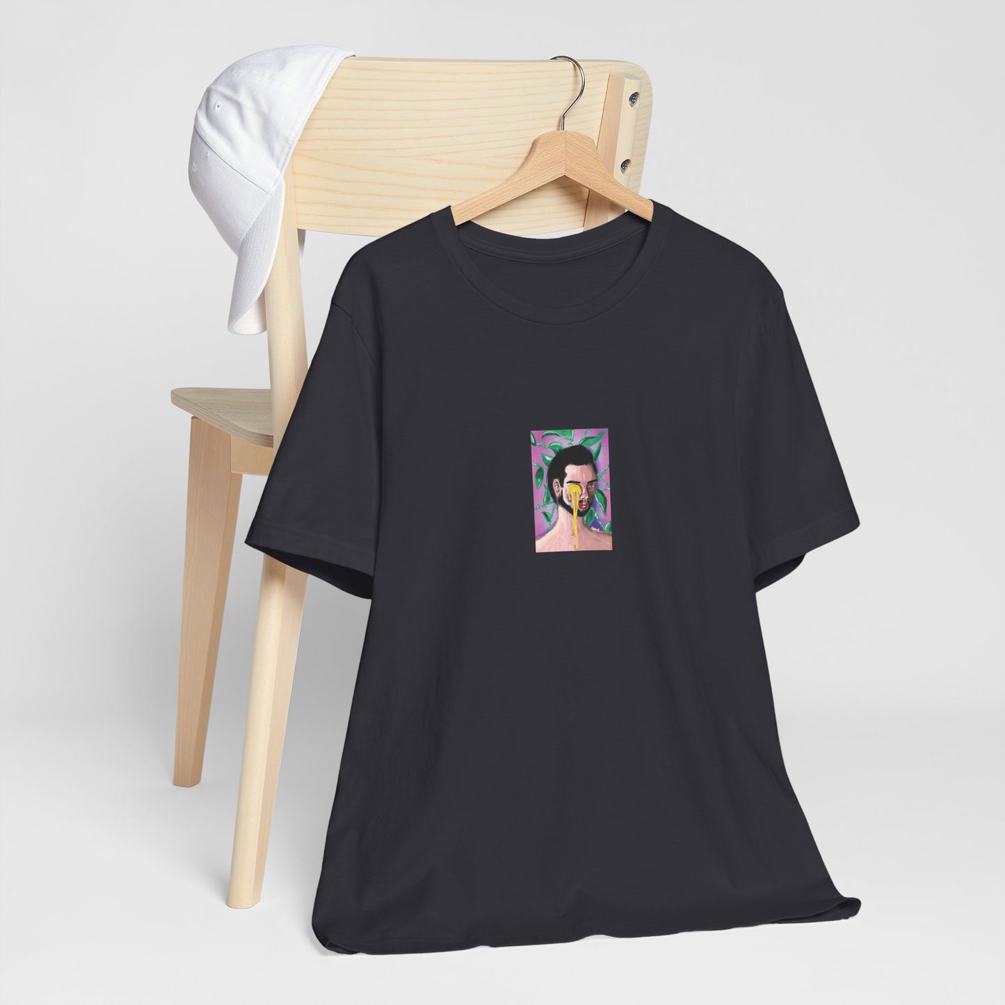 Miele | Abstract Portrait Tee — Colorful Surreal Face Graphic T-Shirt | Oscar Bayazit