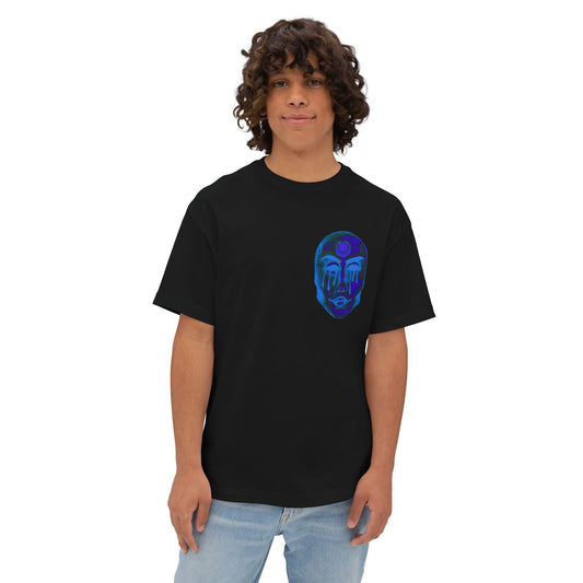 Unisex Oversized Boxy Tee | The Mask of Castor and Pollux