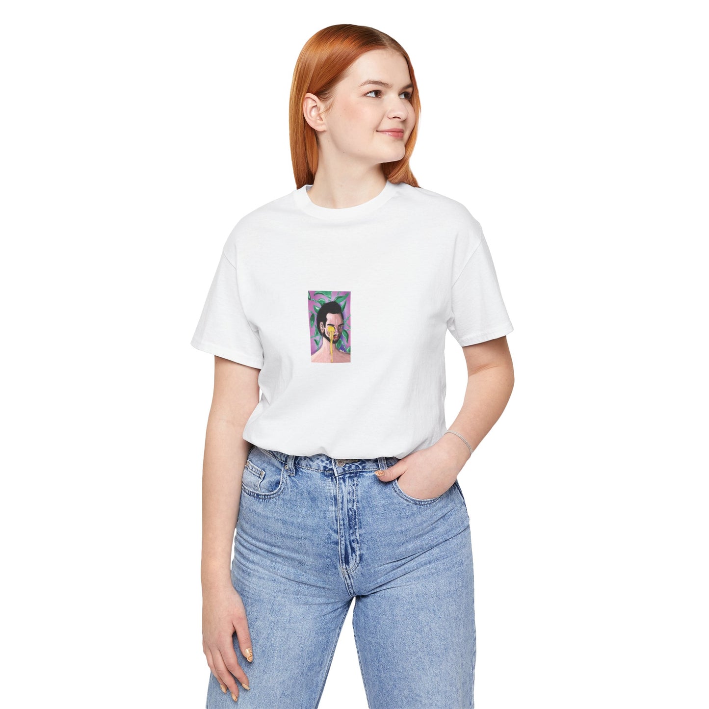 Miele | Abstract Portrait Tee — Colorful Surreal Face Graphic T-Shirt | Oscar Bayazit