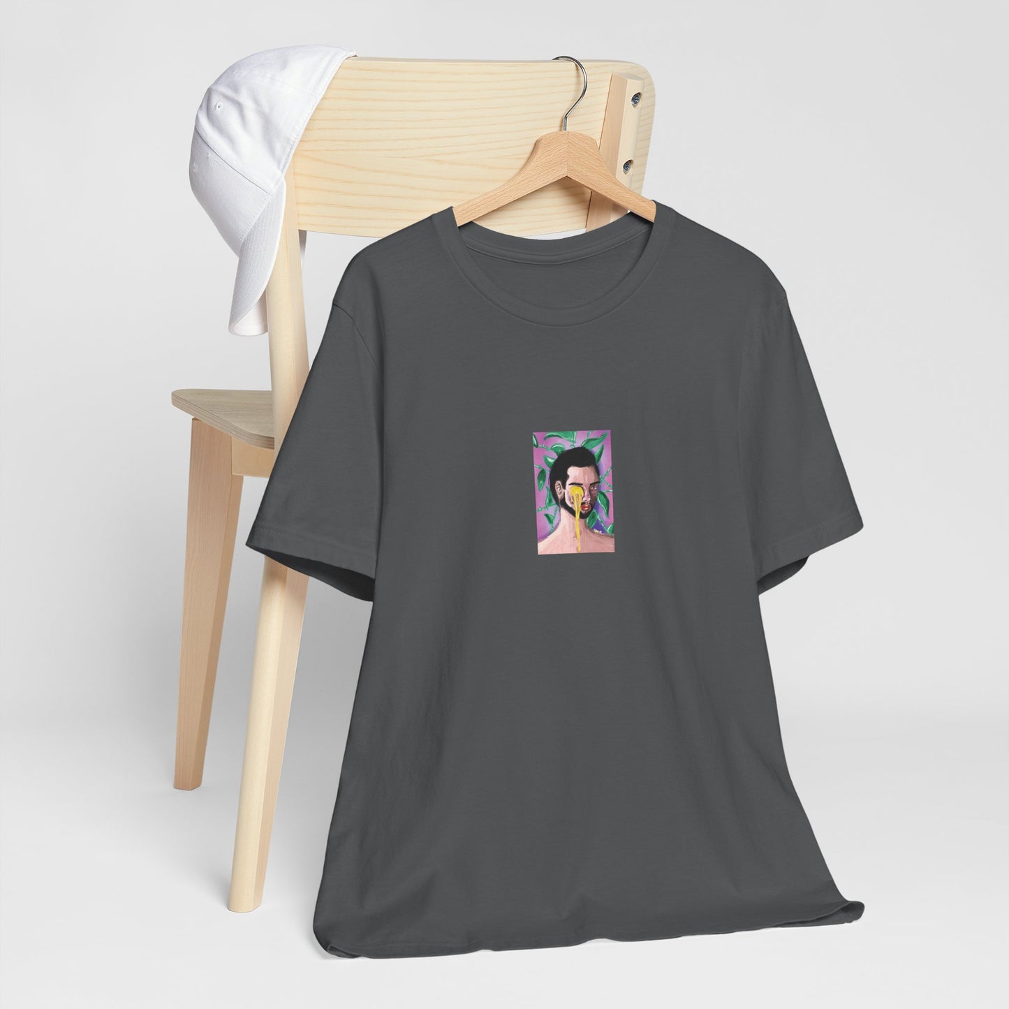 Miele | Abstract Portrait Tee — Colorful Surreal Face Graphic T-Shirt | Oscar Bayazit