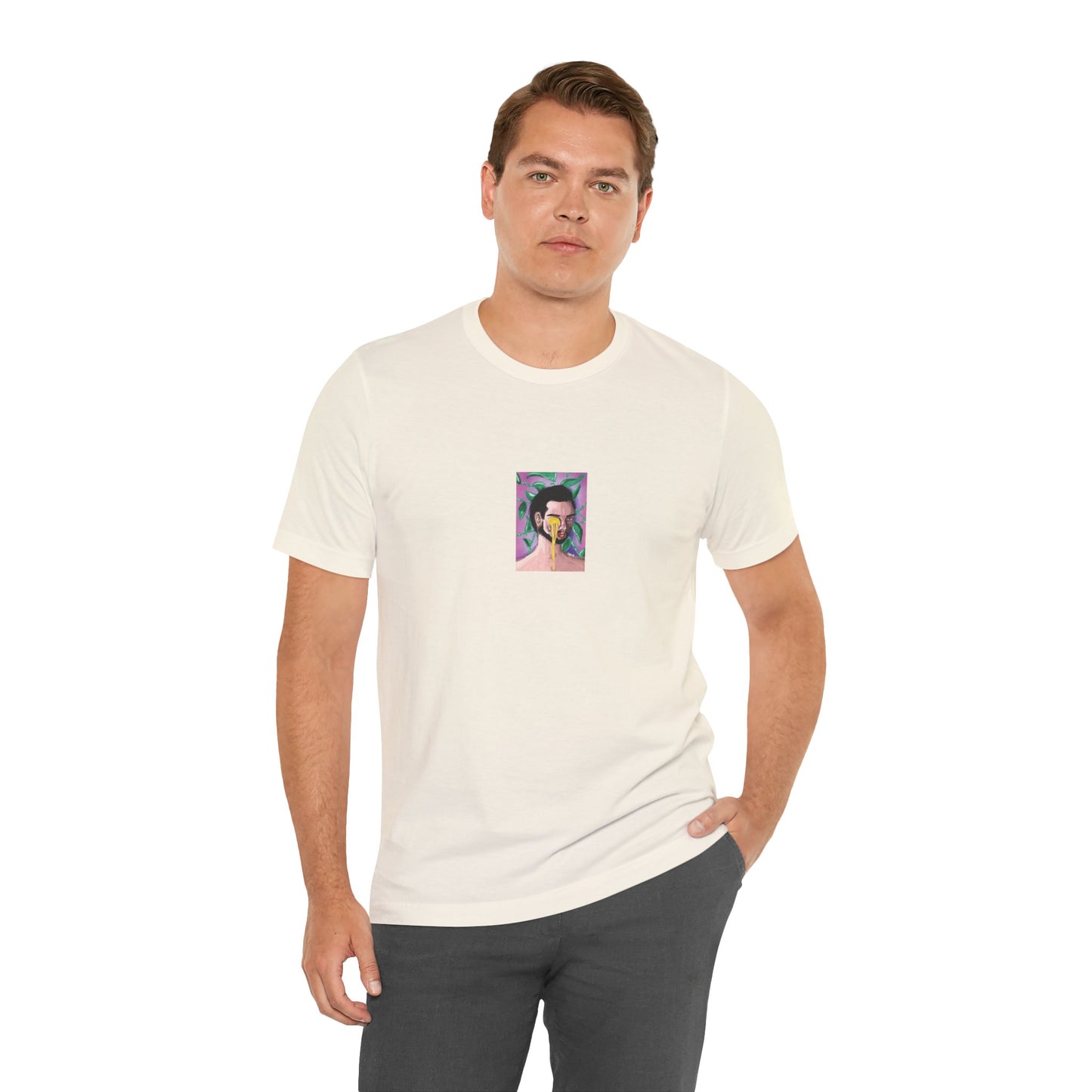 Miele | Abstract Portrait Tee — Colorful Surreal Face Graphic T-Shirt | Oscar Bayazit