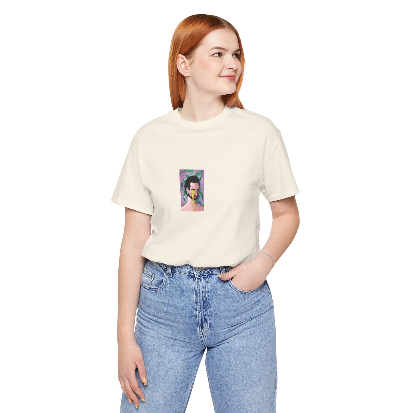 Miele | Abstract Portrait Tee — Colorful Surreal Face Graphic T-Shirt | Oscar Bayazit