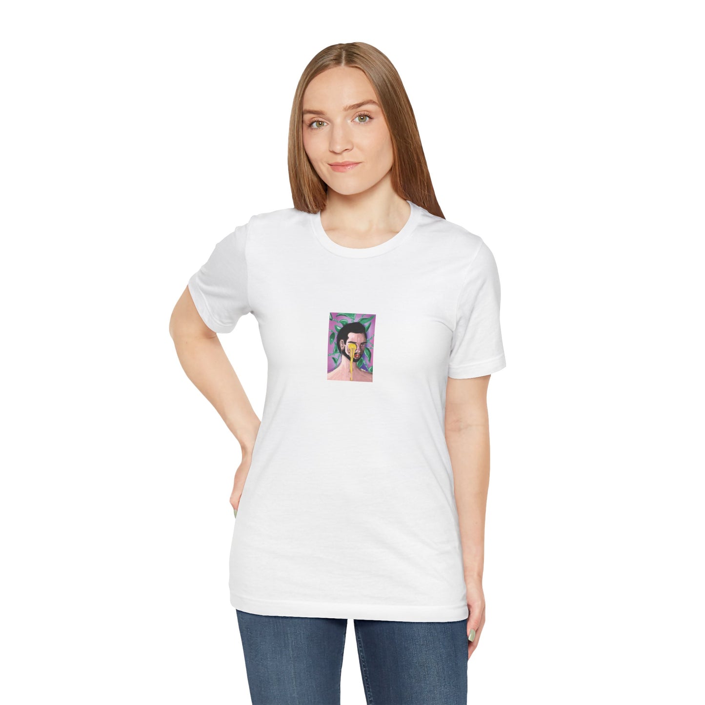 Miele | Abstract Portrait Tee — Colorful Surreal Face Graphic T-Shirt | Oscar Bayazit