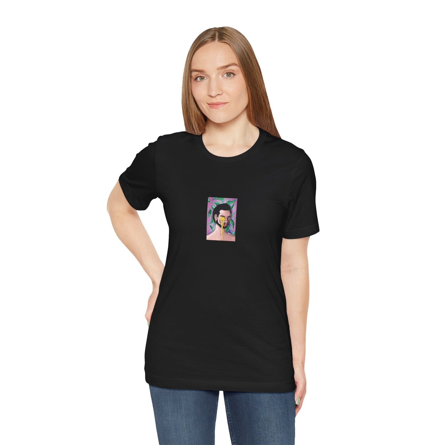 Miele | Abstract Portrait Tee — Colorful Surreal Face Graphic T-Shirt | Oscar Bayazit