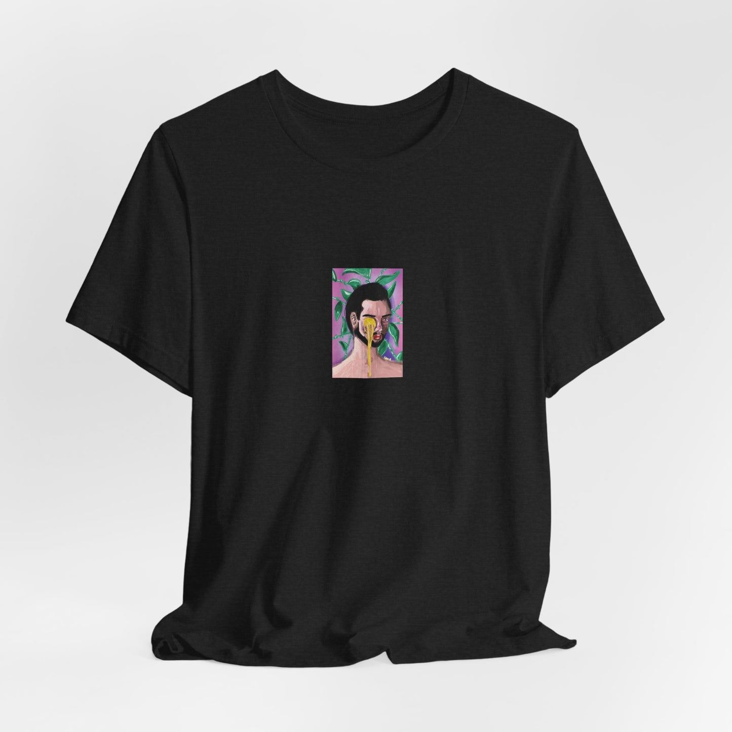 Miele | Abstract Portrait Tee — Colorful Surreal Face Graphic T-Shirt | Oscar Bayazit