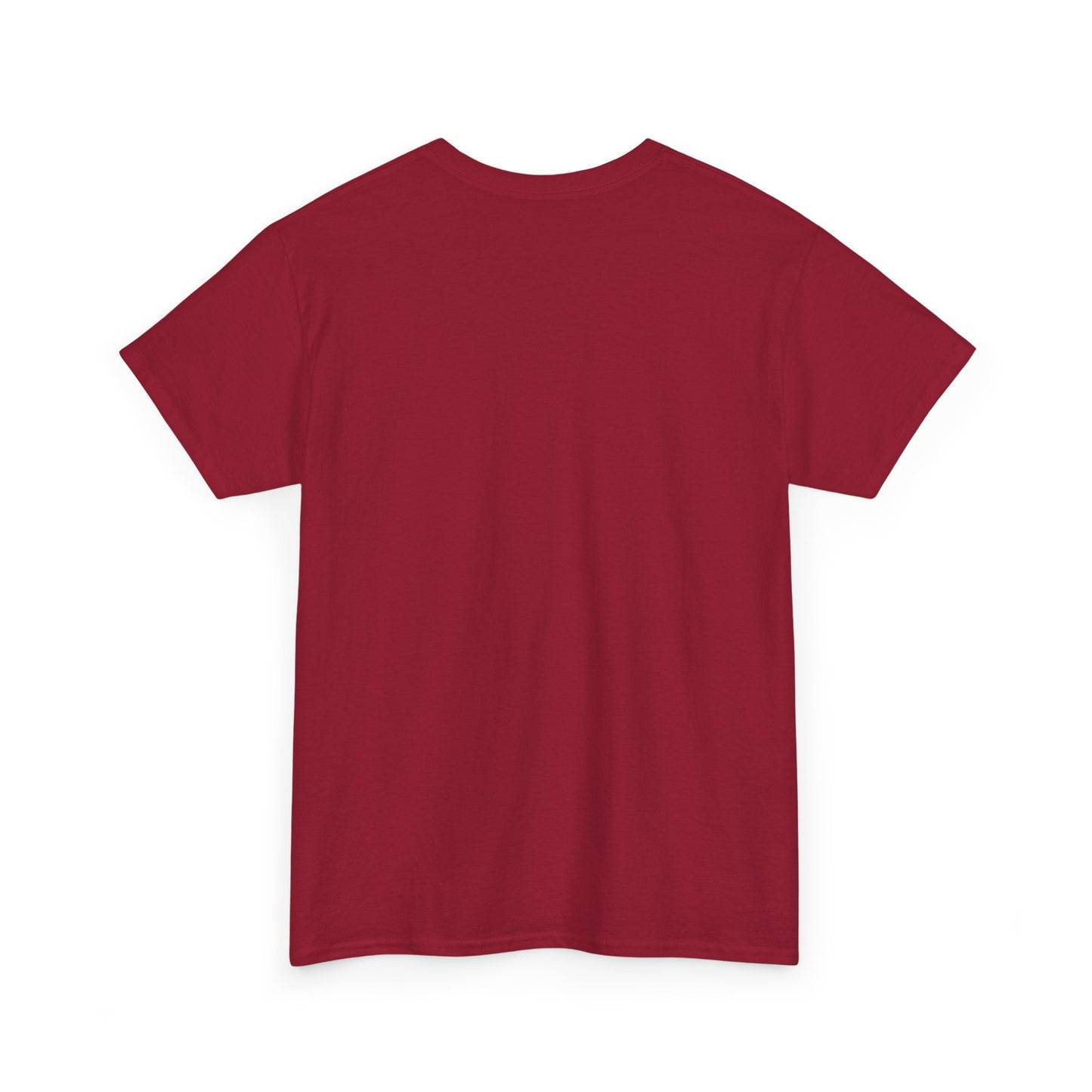 Vista 2018 | Abstract Face T-Shirt — Red, Blue & Orange Cloud Paint Graphic Tee | Oscar Bayazit
