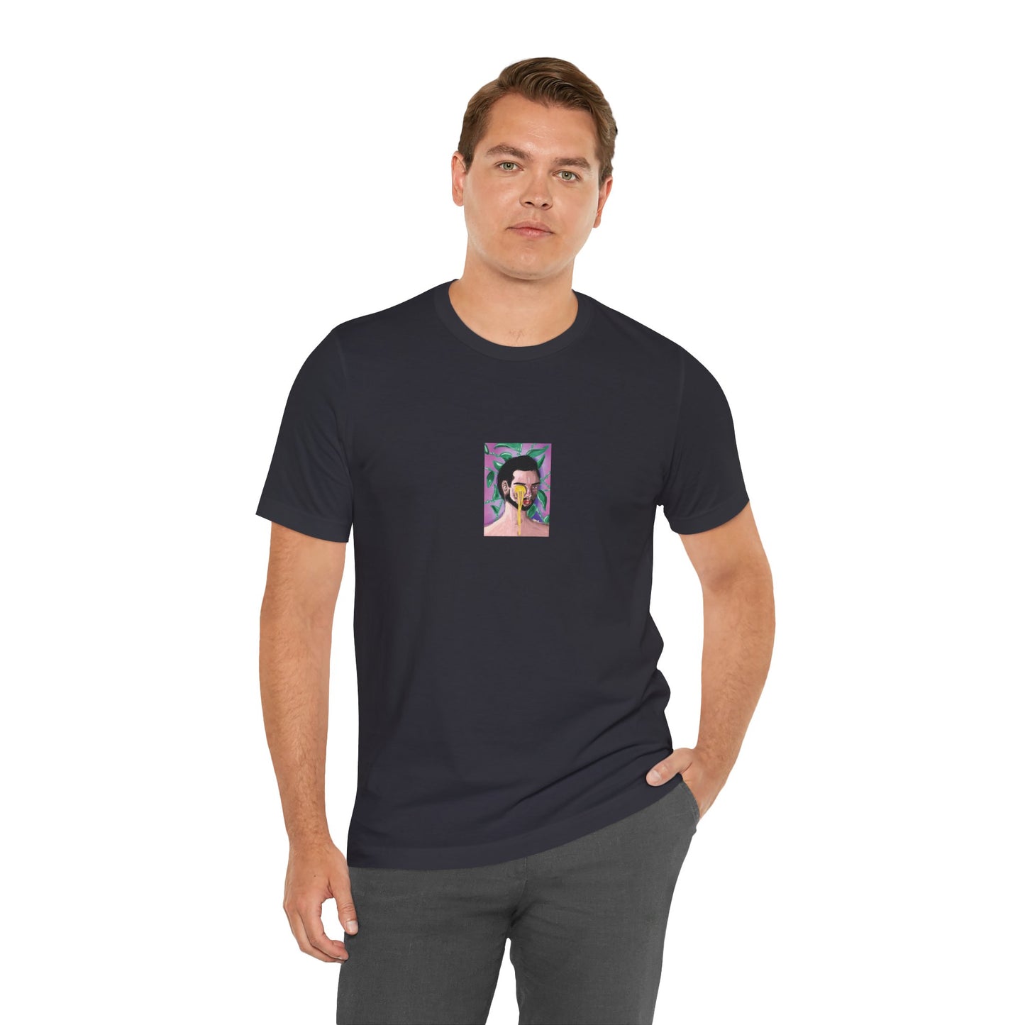 Miele | Abstract Portrait Tee — Colorful Surreal Face Graphic T-Shirt | Oscar Bayazit