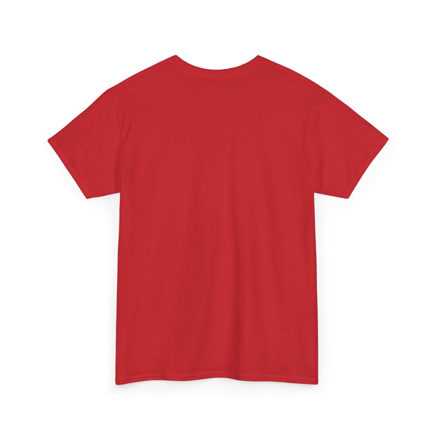 Vista 2018 | Abstract Face T-Shirt — Red, Blue & Orange Cloud Paint Graphic Tee | Oscar Bayazit